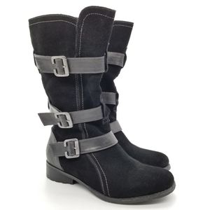 Eddie Bauer Black Paloma Mid Calf Boots